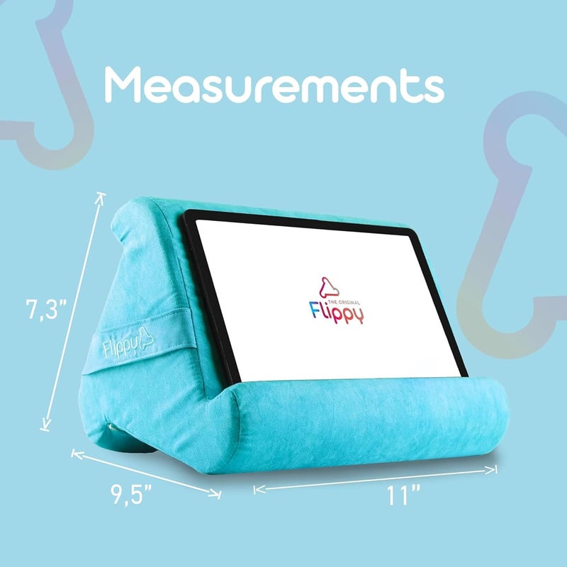 Flippy Original Tablet Pillow Stand & iPad Holder, Gift for Book Lovers & Readers, Multi-Angle Stand with Storage for Lap, Desk & Bed, Compatible with Kindle, Fire, iPad & Samsung, I Wanna Go to Miami - Image 2